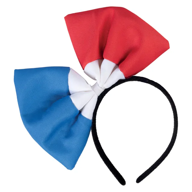 p-tit-clown-22397-haarreif-mit-schleife-frankreich-fan-blau-wei-rot image 1