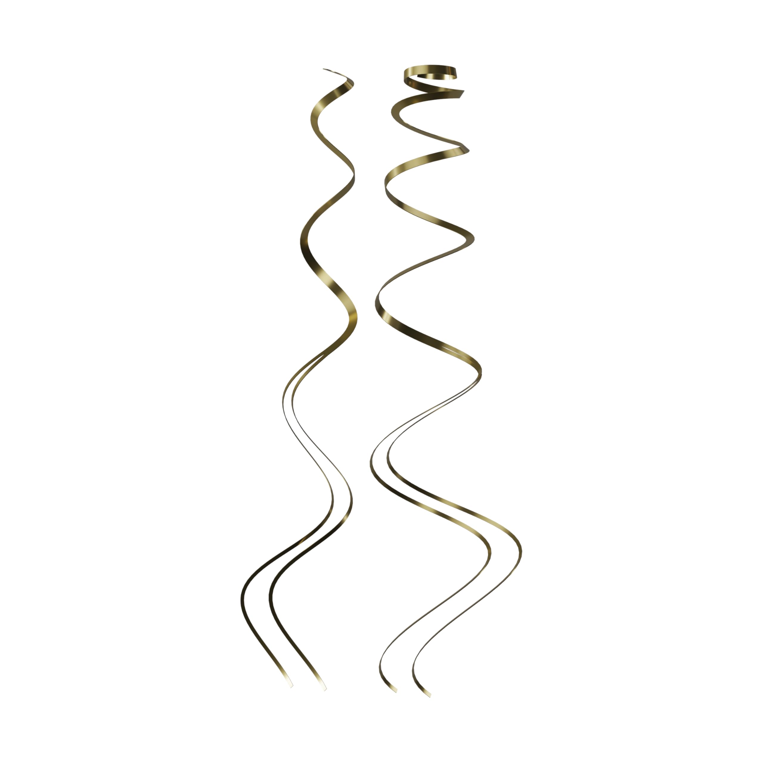 p-tit-clown-re22607-metallspiralen-gold-80-cm-12-st-ck image 1