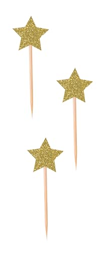 p-tit-clown-re21221-deko-steine-stern-pailletten-gold-7-5-cm-12-st-ck image 5