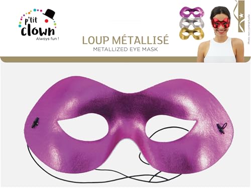 p-tit-clown-10016-metallic-wolf-maske-erwachsene image 5