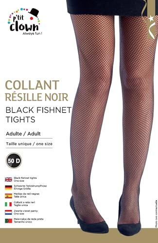 ptit-clown-67801-netzstrumpfhose-kleine-maschen-damen-schwarz image 6