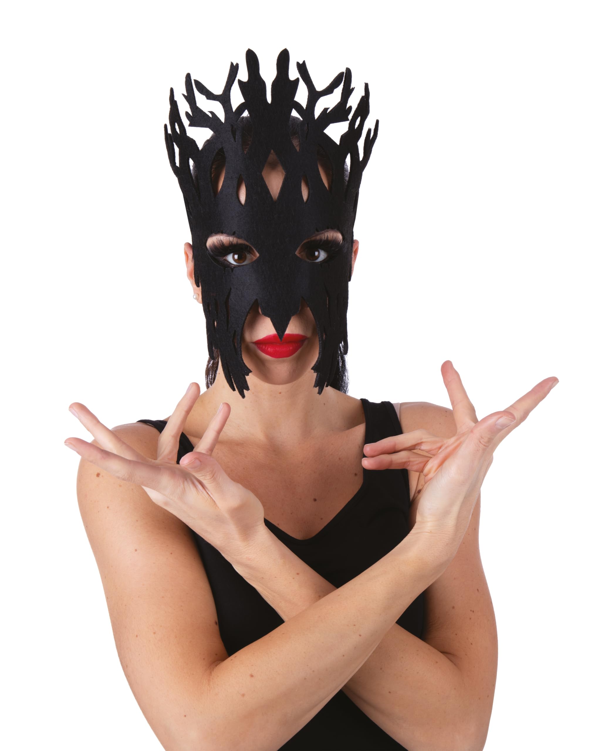 ptit-clown-22924-baummaske-schwarz-kost-mmaske image 2