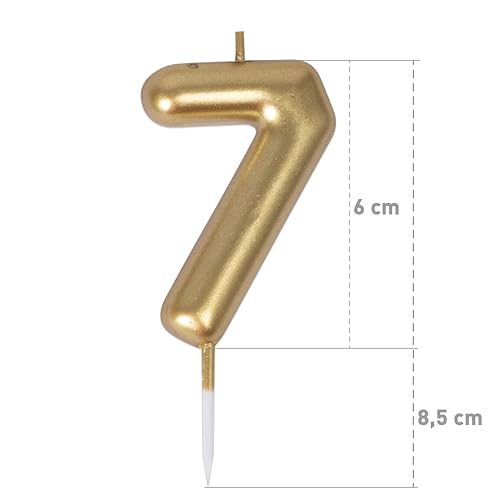 ptit-clown-23937-geburtstagskerze-zahl-7-gold image 7