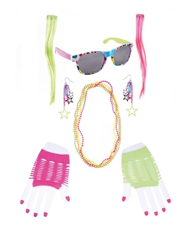 ptit-clown-ann-es-80-fluo-kost-m-set-neon-one-size image 6
