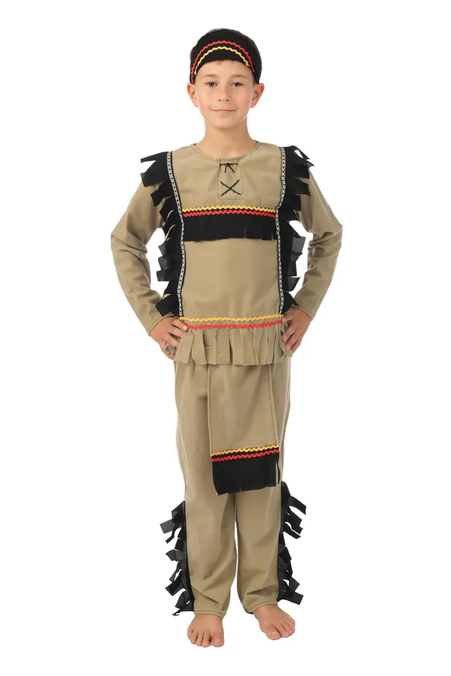 p-tit-clown-88145-kinderkost-m-luxus-indianer-10-12-jahre image 1