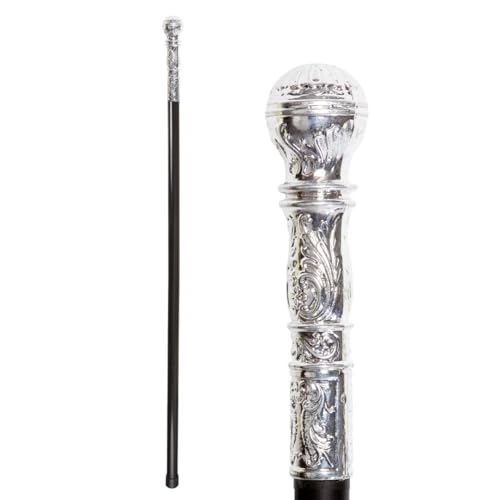 p-tit-clown-king-s-cane-gehstock-k-nig-92-cm-schwarz-kost-mzubeh-r image 7