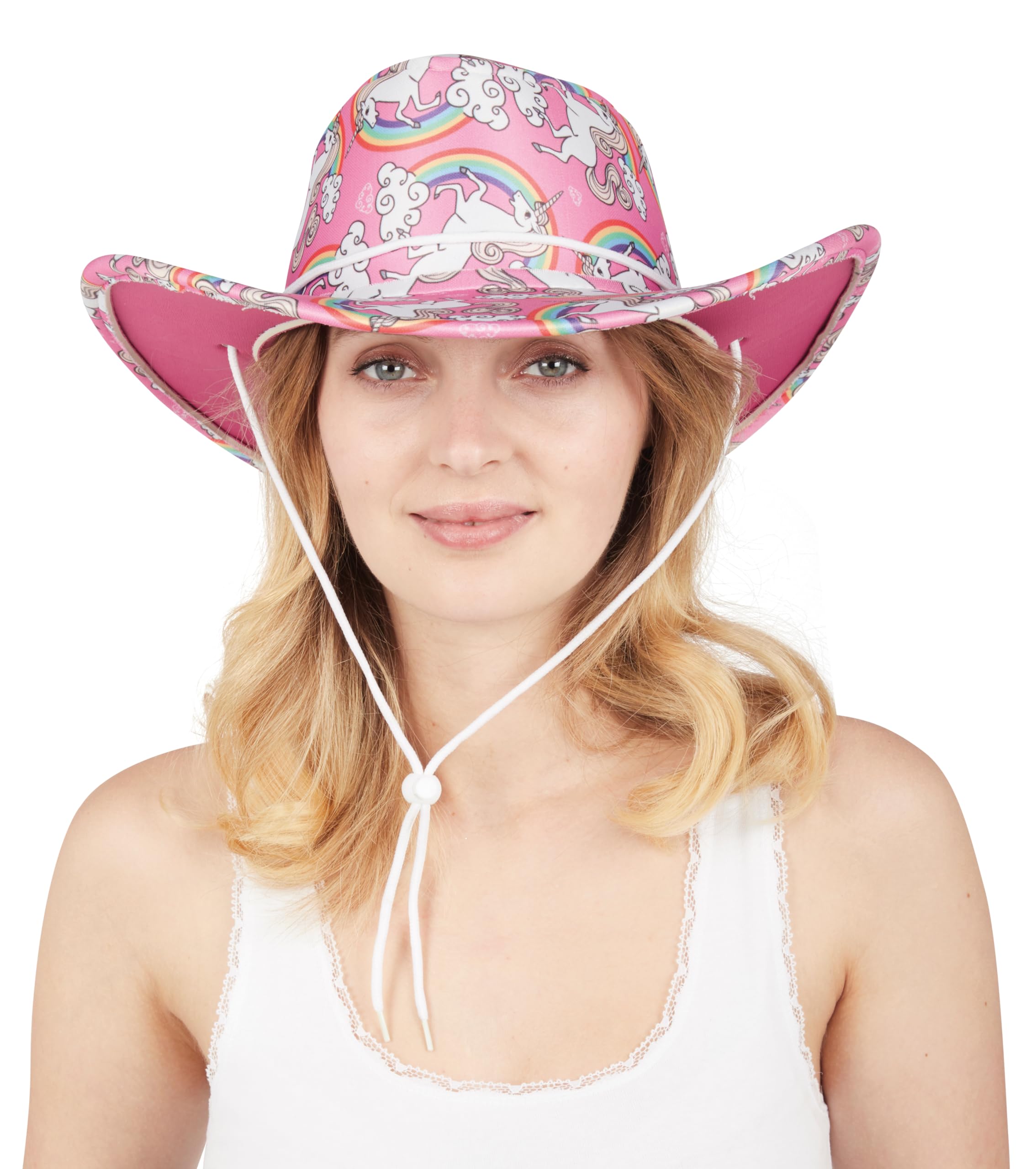 ptit-clown-cowgirl-hut-einhorn-print-damen image 2