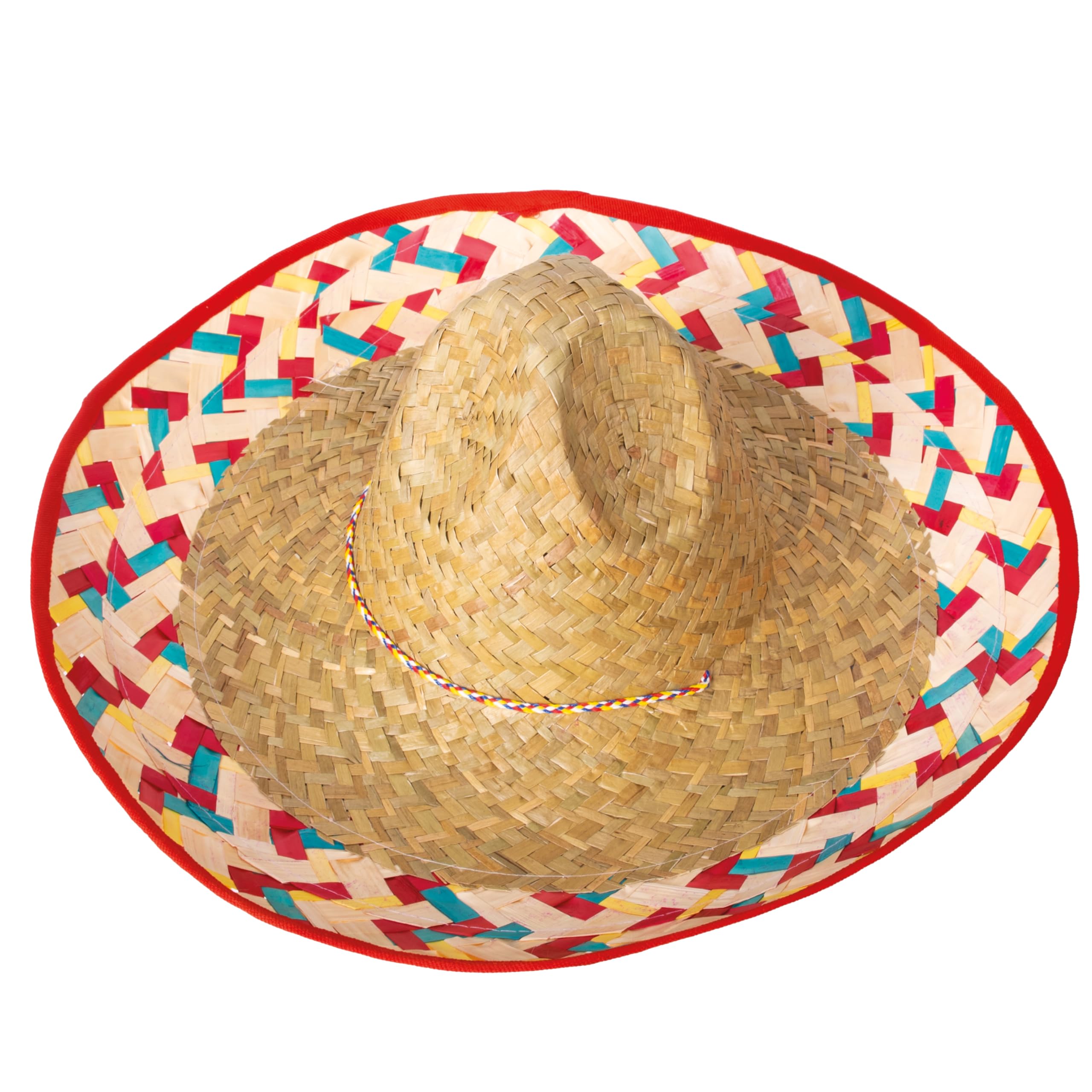 ptit-clown-95417-sombrero-hut-aus-strohgeflecht-mehrfarbig image 3