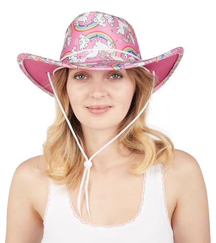 ptit-clown-cowgirl-hut-einhorn-print-damen image 5