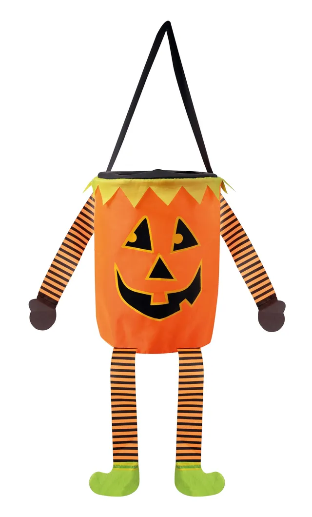 p-tit-clown-stoffkorb-k-rbis-mit-feder-20-x-15-cm-halloween-sammelkorb image 1