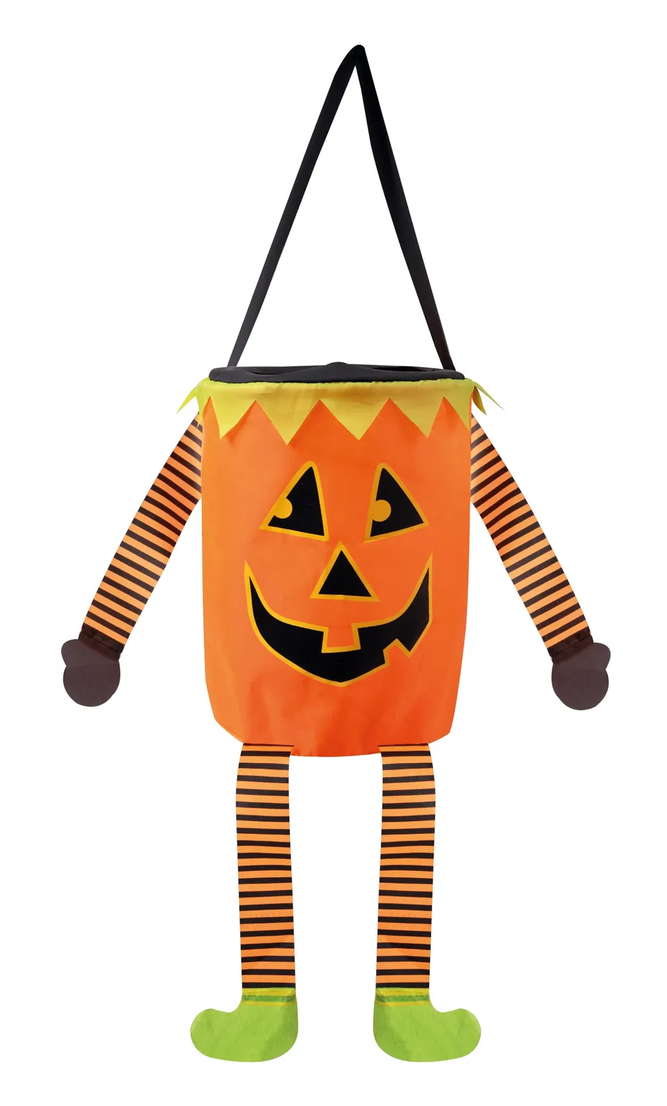 p-tit-clown-stoffkorb-k-rbis-mit-feder-20-x-15-cm-halloween-sammelkorb image 1