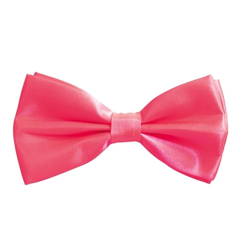 ptit-clown-11893-fliege-aus-stoff-vorgeknotet-verstellbar-neonrosa image 8