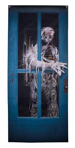 p-tit-clown-halloween-t-rdekoration-zombie-blau-180x80-cm-polyester image 3