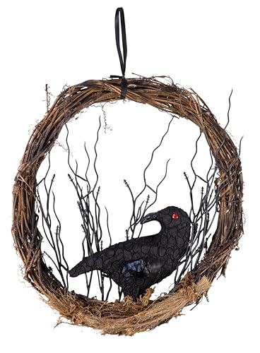 p-tit-clown-halloween-t-rkranz-kleine-hexe-35-cm-gruseldeko-f-r-t-r image 6