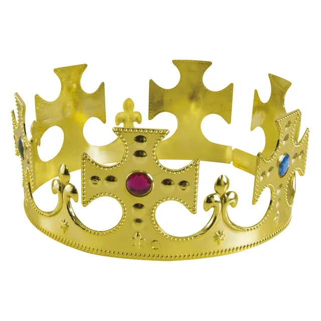 p-tit-clown-k-nigskrone-gold-mit-bunten-steinen image 1