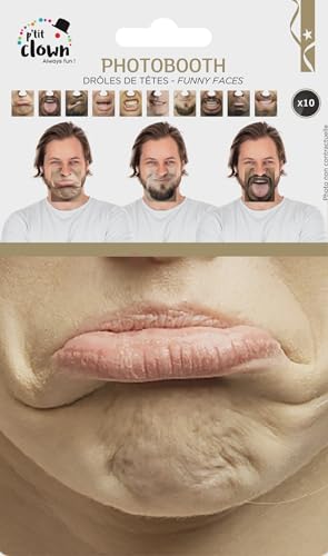 p-tit-clown-fotobooth-lustige-k-pfe-10-teilig-party-spa image 7