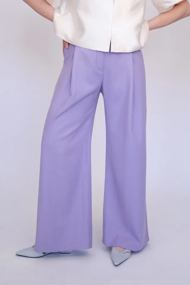lotta-ludwigson-alva-hose-pastel-lavender-herringbone image 1
