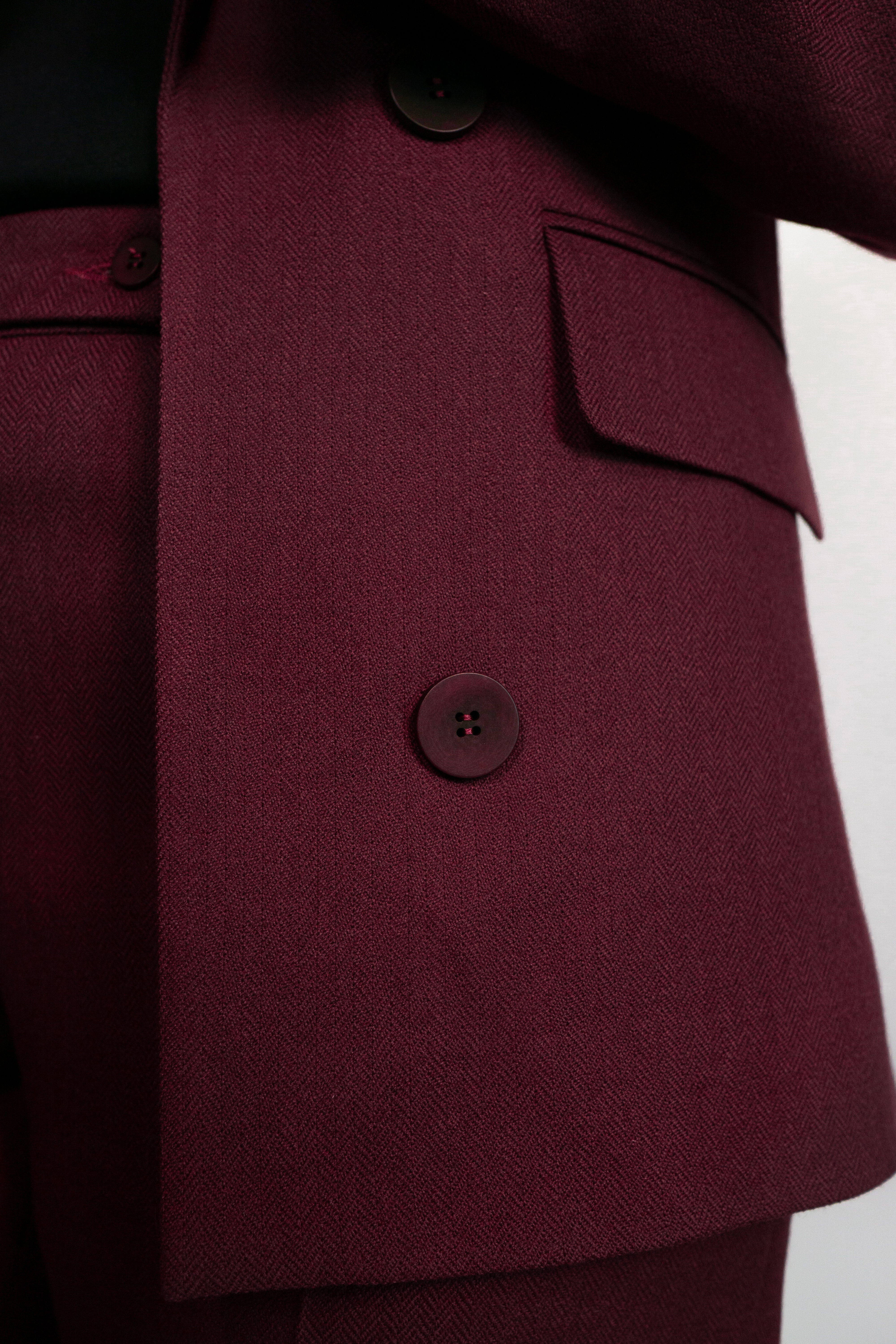 lotta-ludwigson-lotta-blazer-deep-burgundy-herringbone image 2