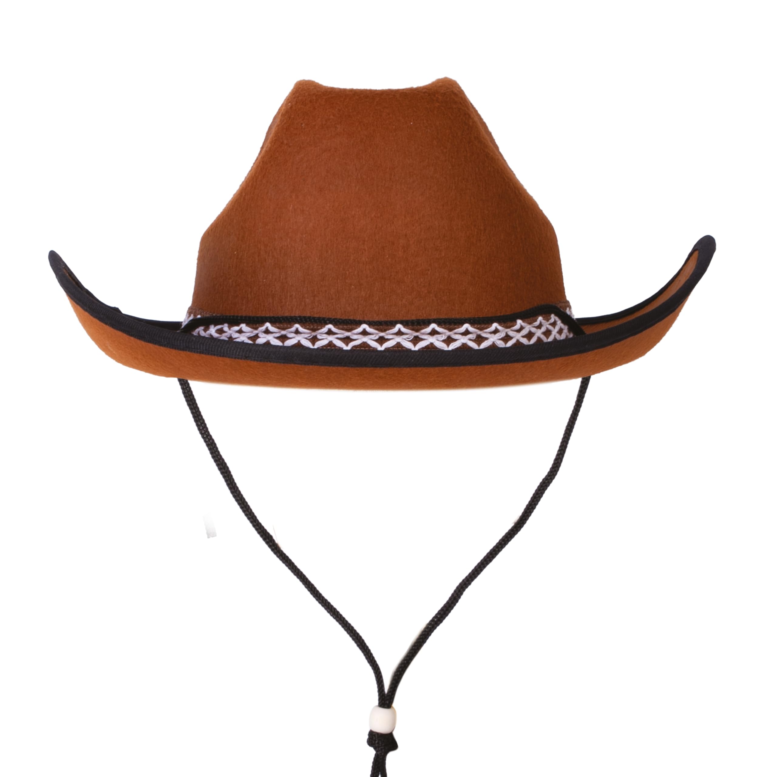 p-tit-clown-cowboy-filzhut-kinder-braun-western-kost-mhut image 2