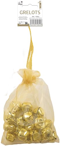 ptit-clown-gl-ckchen-18-st-ck-gold-metall-2-5-cm-weihnachten image 4