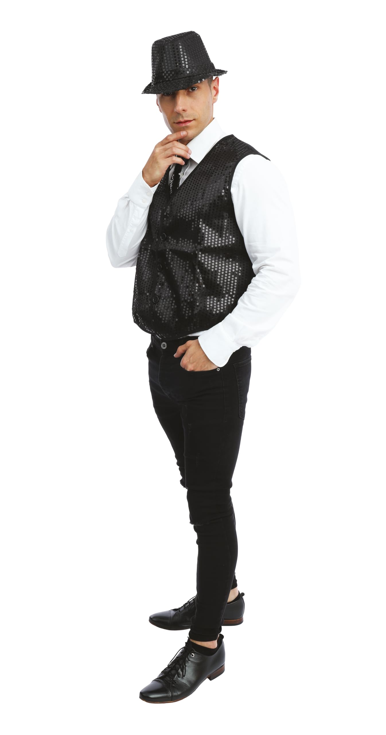 ptit-clown-glitter-waistcoat-pailletten-weste-rmellos-einheitsgr-e image 2