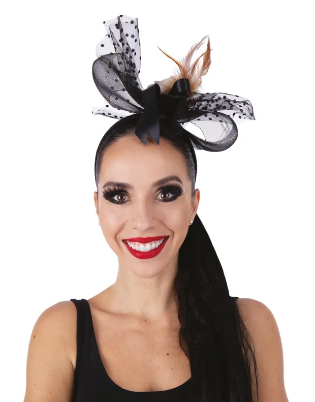 p-tit-clown-22982-haarreif-halloween-mit-federn-und-blume image 1