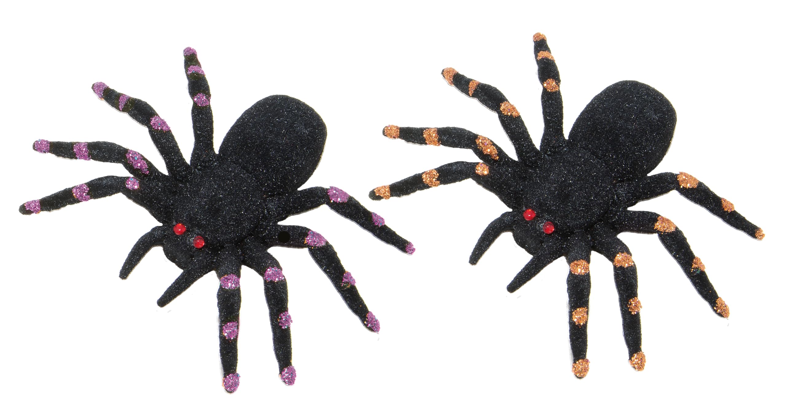 p-tit-clown-spinne-11-cm-gold-violett-2er-set-halloween image 1