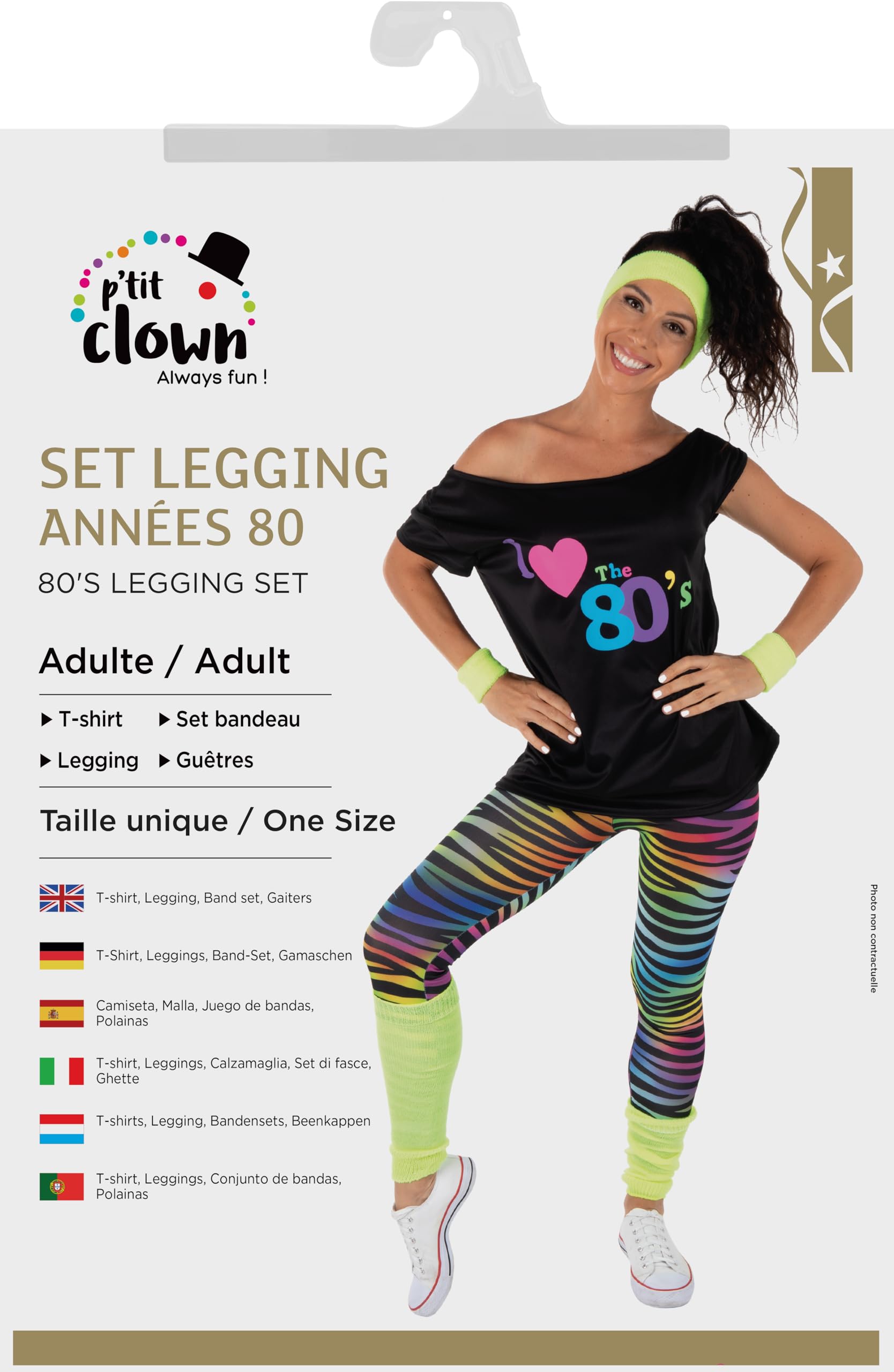 p-tit-clown-re22764-kost-m-set-i-love-80er-jahre-gelb image 5