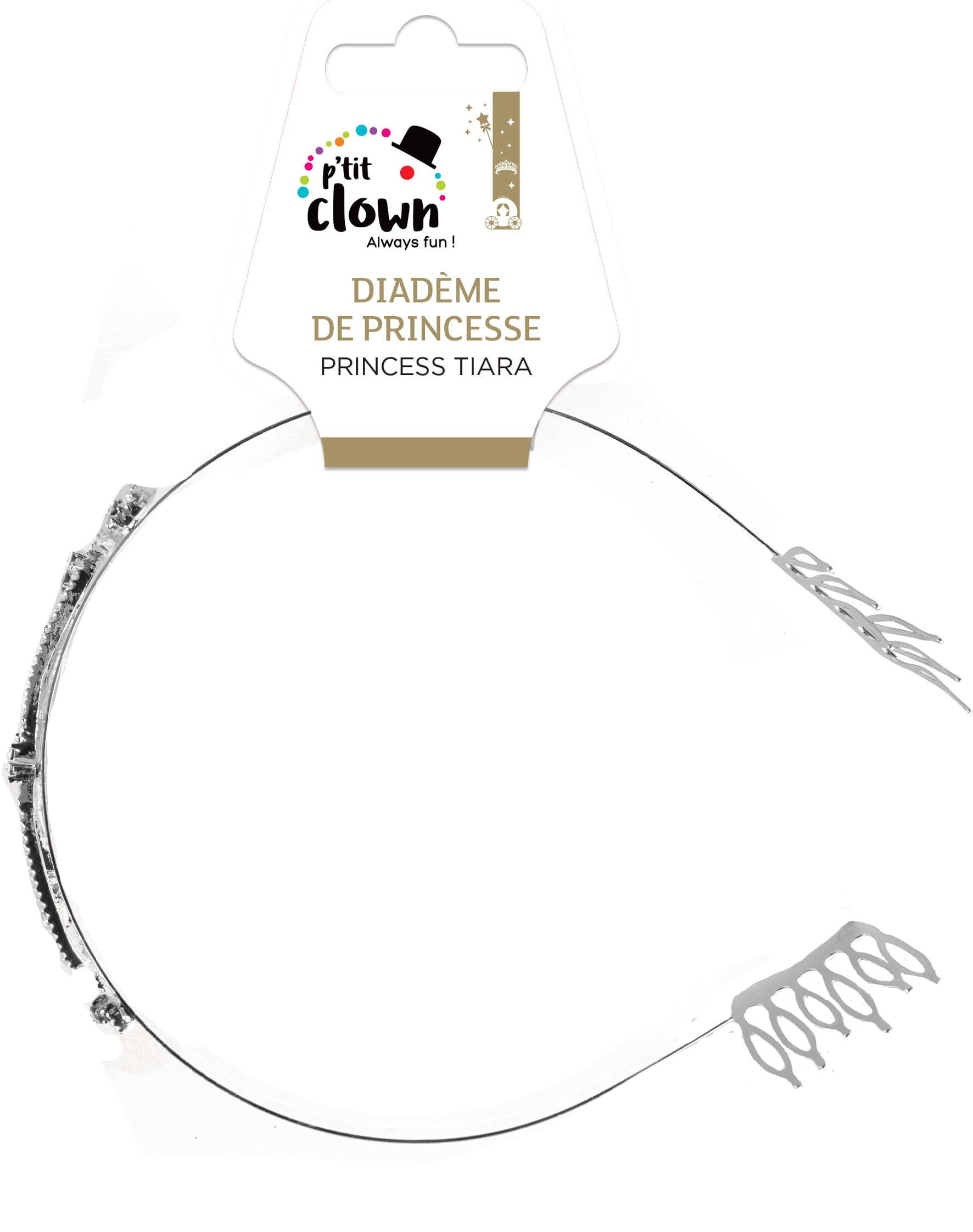 p-tit-clown-14102-prinzessinnen-diadem-luxus-versilbertes-metall-mit-strass-einh image 3