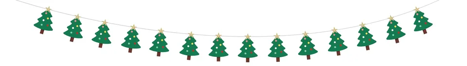 p-tit-clown-re22837-girlande-weihnachtsbaum-3-m image 1