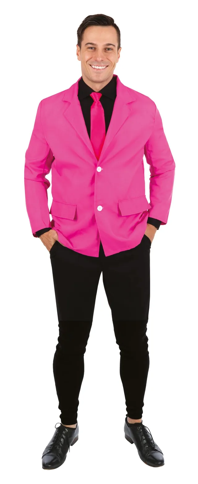 p-tit-clown-22664-jacke-einfarbig-rosa-kost-mjacke image 1