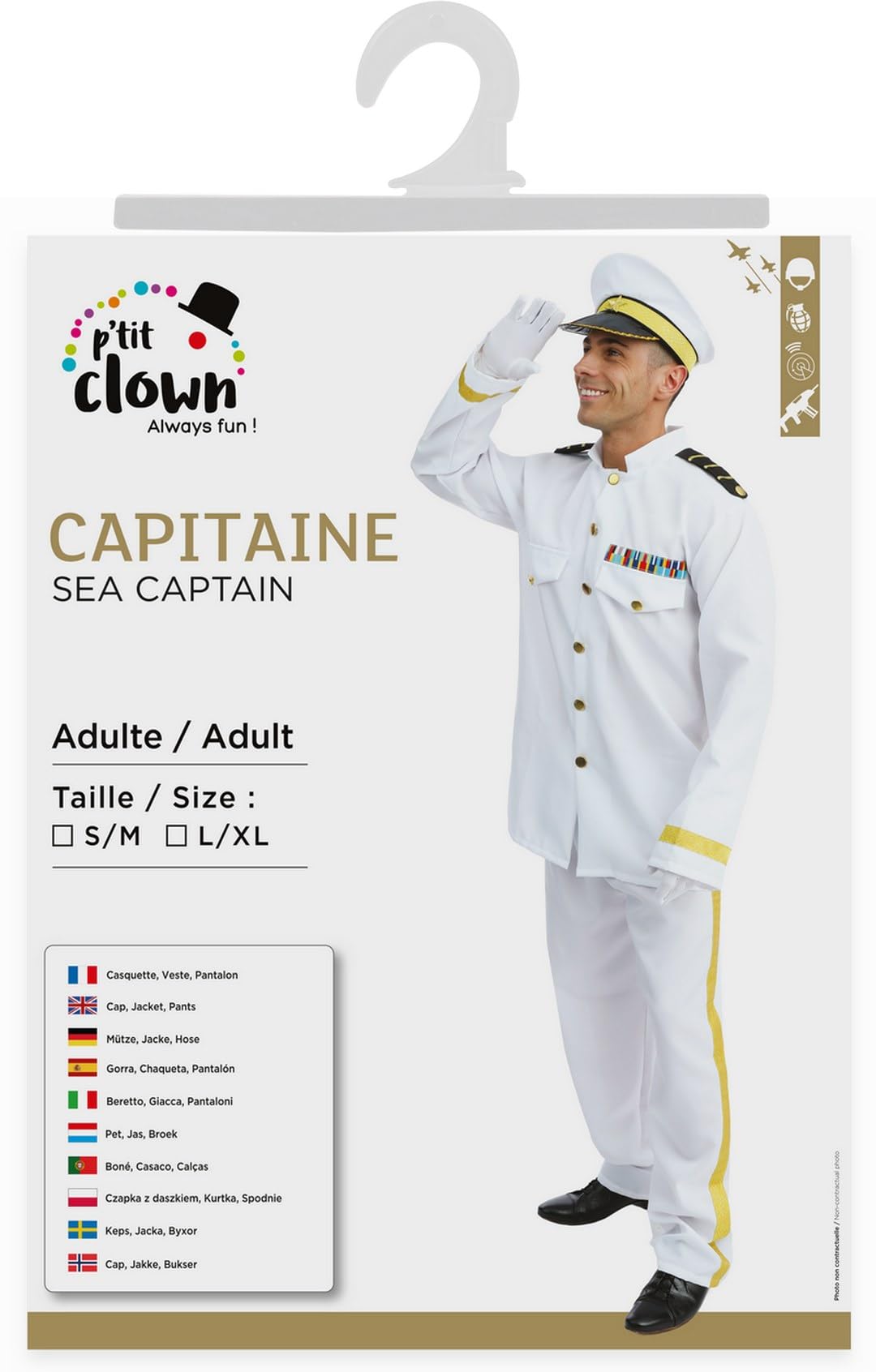 p-tit-clown-23395-us-marine-milit-r-kost-m-erwachsene-l-xl-komplett image 5