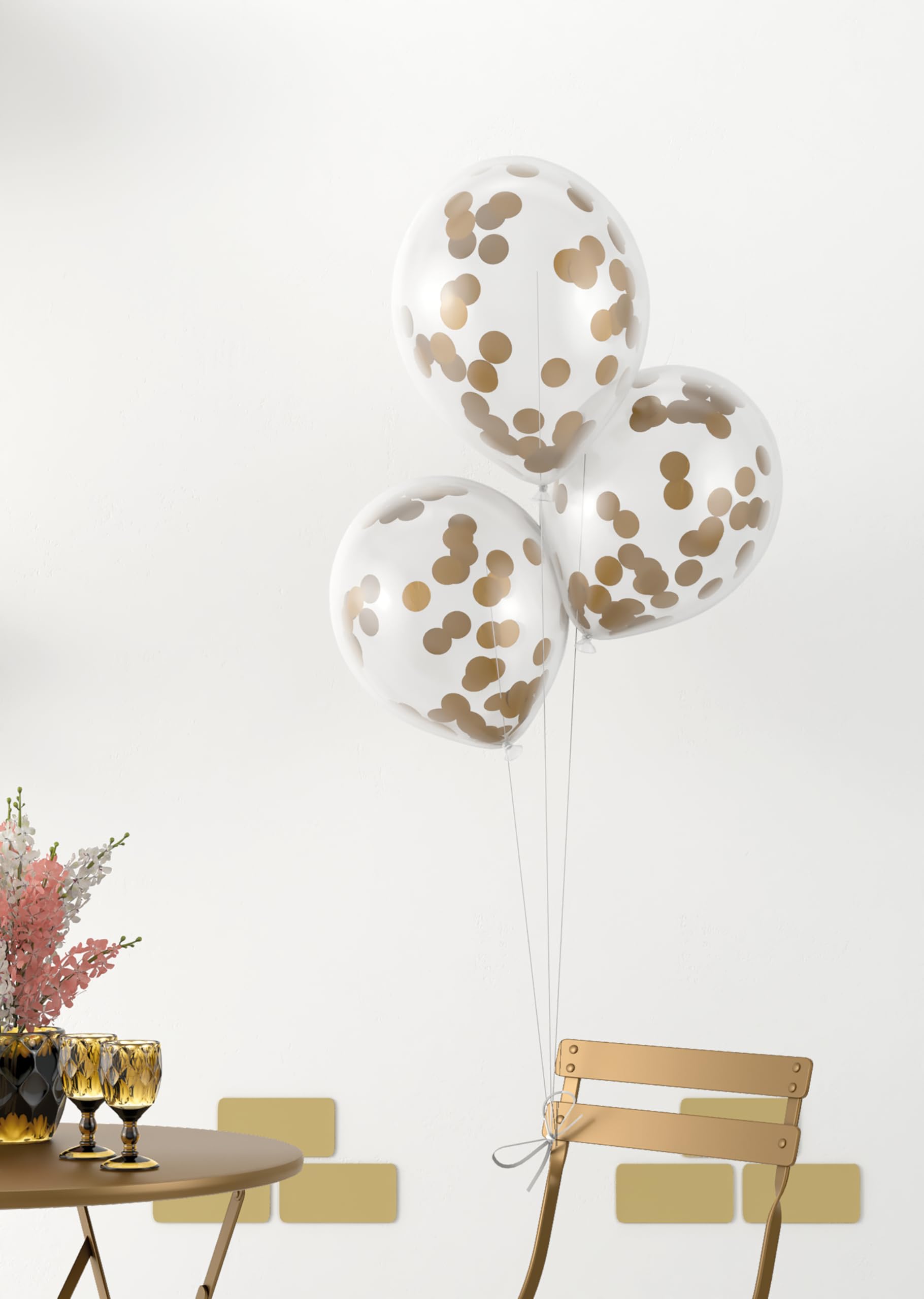 p-tit-clown-22441-konfettiballons-30-cm-gold-3er-set image 2