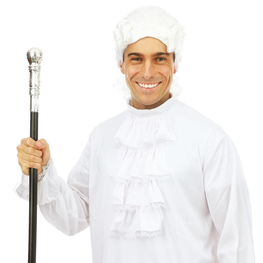 p-tit-clown-king-s-cane-gehstock-k-nig-92-cm-schwarz-kost-mzubeh-r image 2