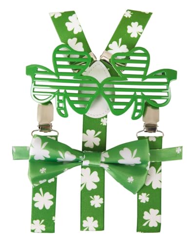 p-tit-clown-st-patrick-s-day-set-hosentr-ger-fliege-brille image 5