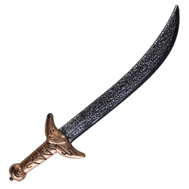 ptit-clown-sabre-oriental-kost-m-schwert-45-cm-dunkelgrau image 1