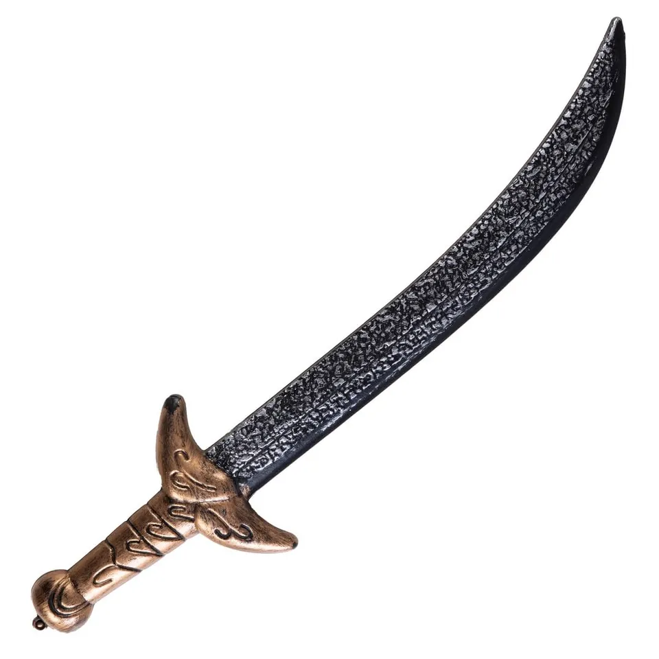 ptit-clown-sabre-oriental-kost-m-schwert-45-cm-dunkelgrau image 1