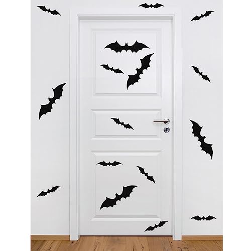 p-tit-clown-3d-fledermaus-sticker-12-st-ck-halloween-wand-deko image 7