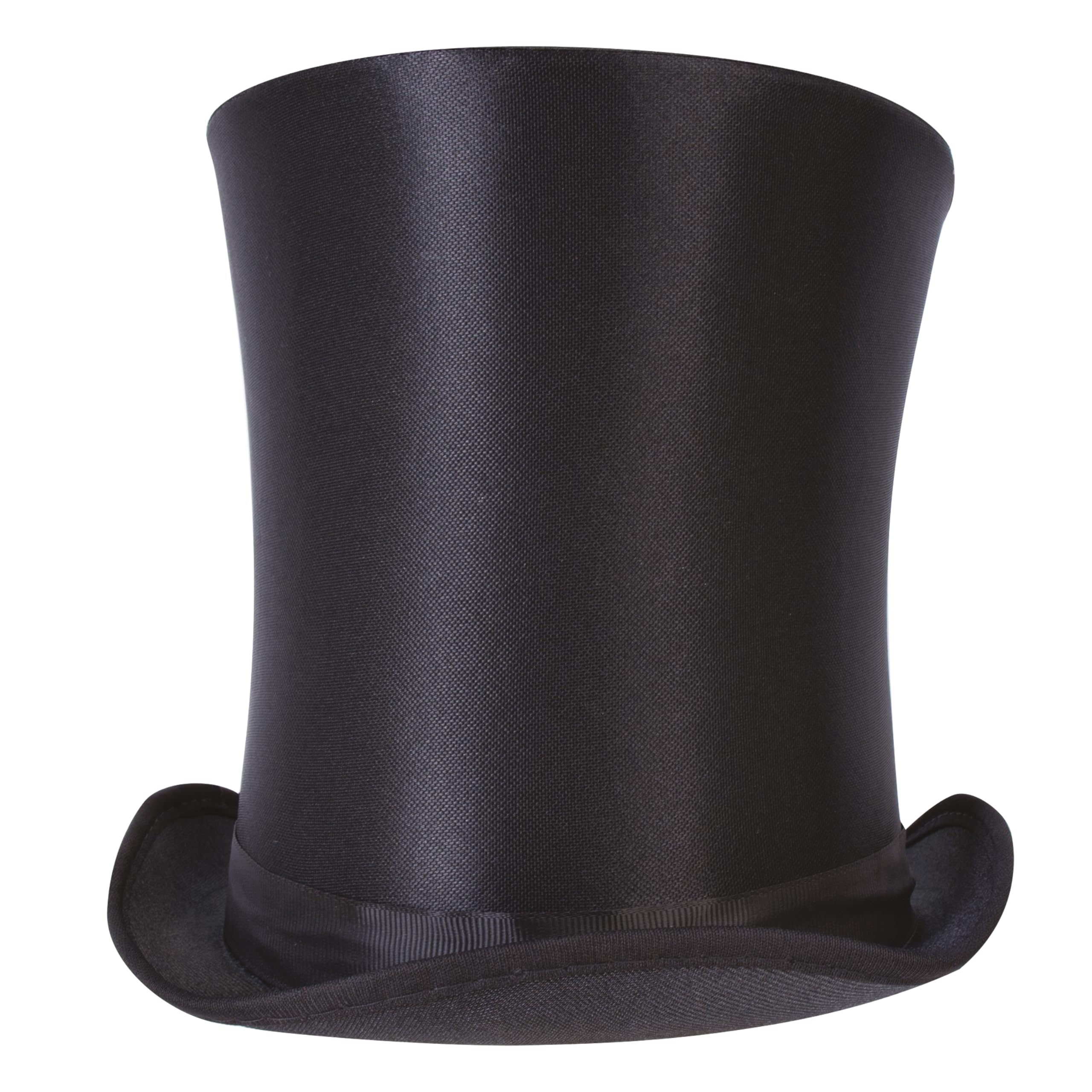 p-tit-clown-zylinder-satiniert-schwarz-erwachsene-hut image 1