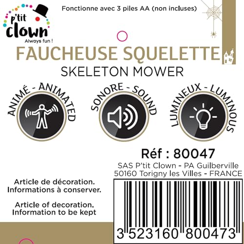 ptit-clown-sensenmann-skelett-animiert-158-cm-mit-ton-und-licht-multicolor image 6