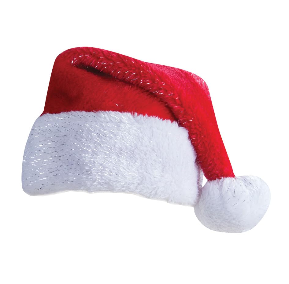ptit-clown-weihnachtsmann-m-tze-rot-silber-pl-sch-erwachsene image 5