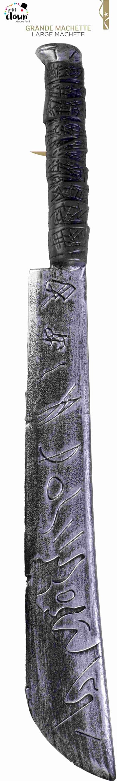 ptit-clown-machette-75-cm-kost-m-accessoire-dunkelgrau image 3