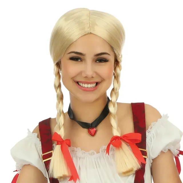 ptit-clown-23849-bayerische-per-cke-blond-trachten-zubeh-r image 1