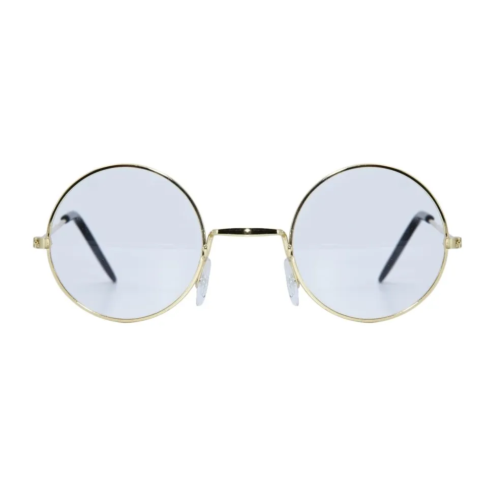 ptit-clown-gef-lschte-brille-gold-kost-mbrille-ohne-st-rke-unisex image 1