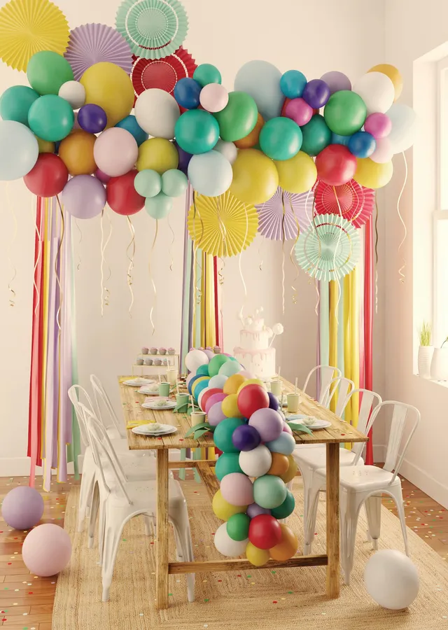 p-tit-clown-cam-et-l-on-100-luftballons-multicolor-27-cm image 1