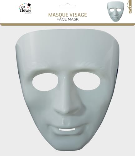 ptit-clown-re14252-gesichtsmaske-erwachsene-starr-wei image 5