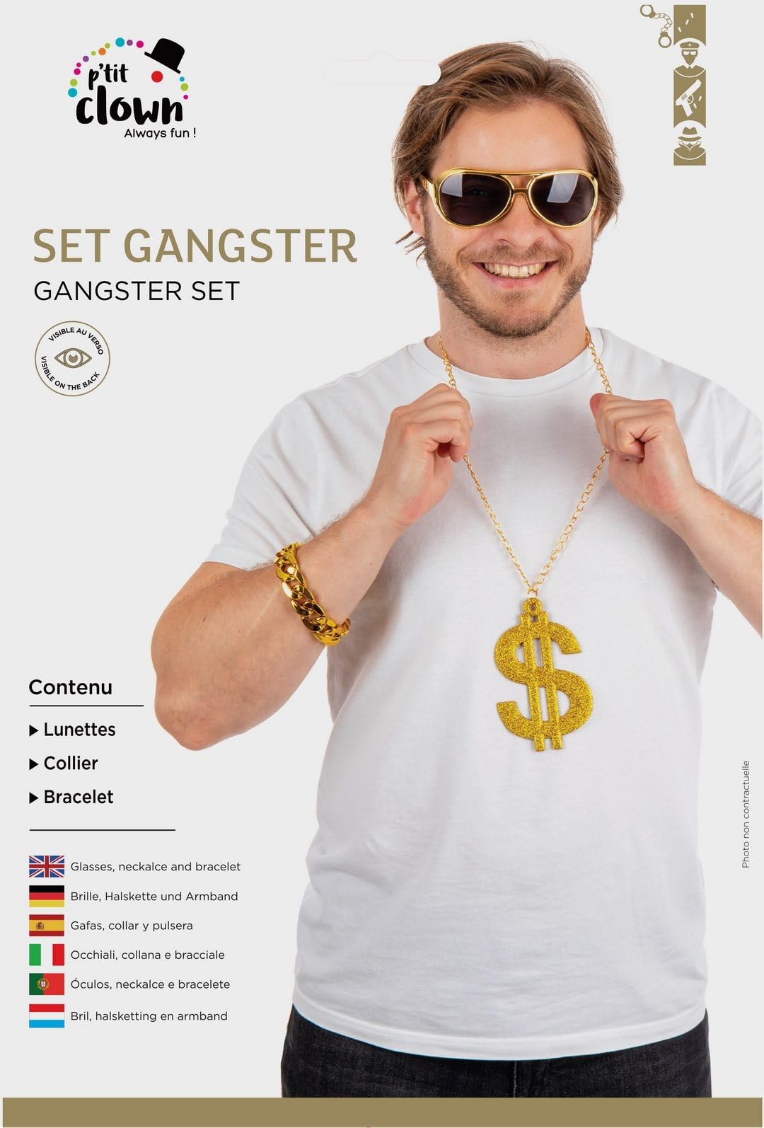 ptit-clown-50301-kost-m-zubeh-r-gold image 4