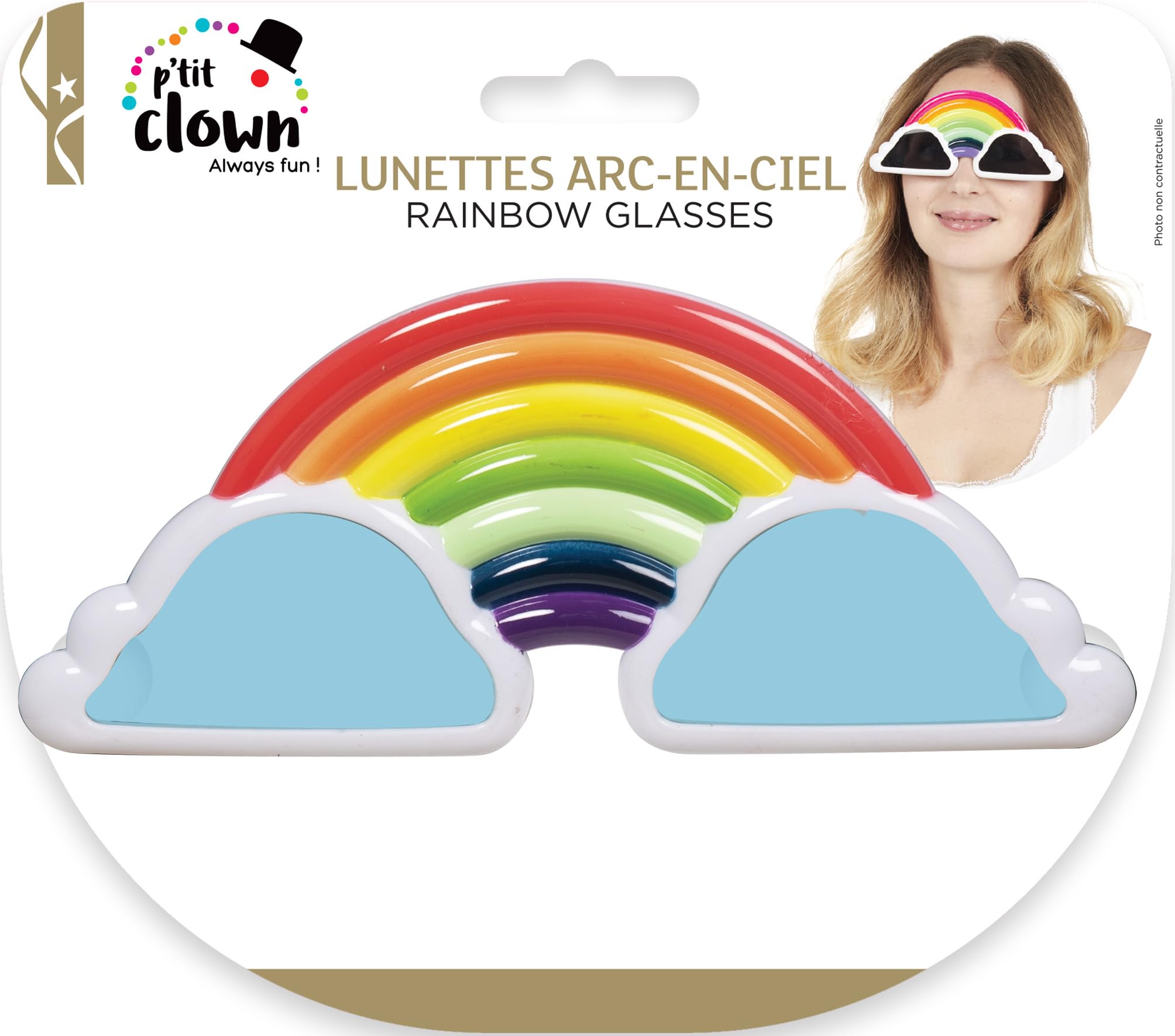 p-tit-clown-regenbogen-brille-partybrille-kost-m-accessoire image 5