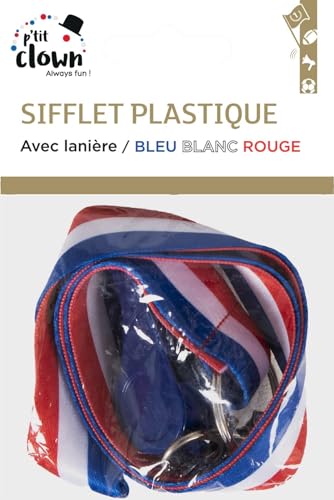 p-tit-clown-17200-pfeife-kunststoff-mit-band-blau-wei-rot image 7