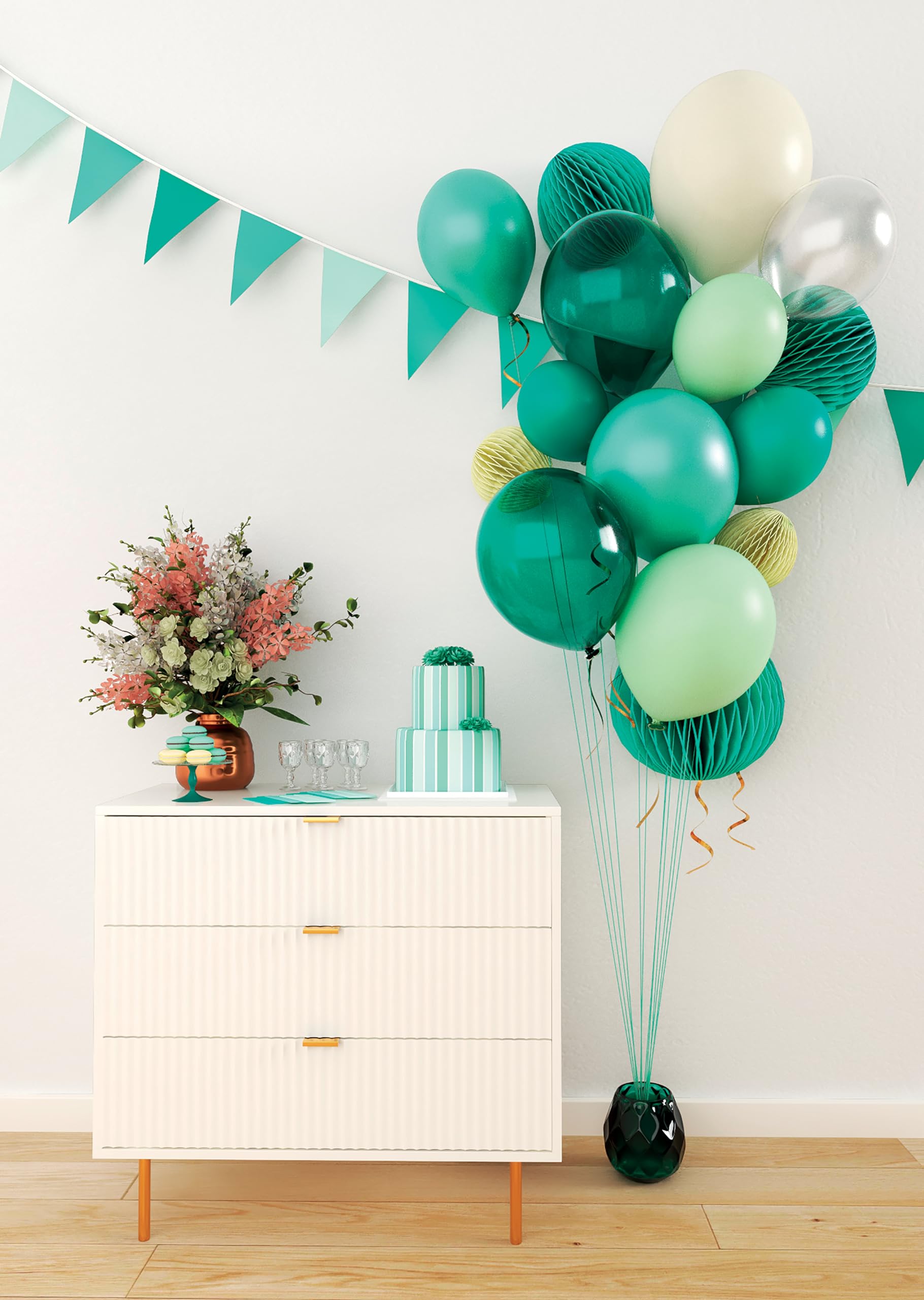 p-tit-clown-luftballons-blau-30-cm-10er-pack image 2
